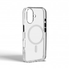 Чехол накладка TPU Harder Nude MagCase для Apple iPhone 16 Clear (ARM82296)