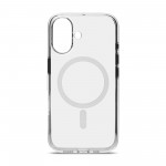 Чехол накладка TPU Harder Nude MagCase для Apple iPhone 16 Clear (ARM82296)