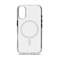 Чехол накладка TPU Harder Nude MagCase для Apple iPhone 16 Clear (ARM82296)