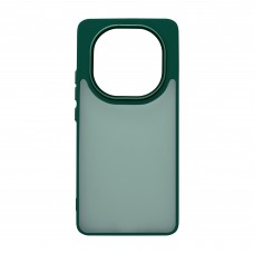 Чехол накладка ArmorStandart TPU Frame для Xiaomi Redmi Note 14 Pro 5G / Poco X7 Dark Green (ARM82403)