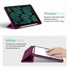 Чехол книжка ArmorStandart PU Smart Fold Pen для Xiaomi Pad 7 / 7 Pro Plum (ARM82424)
