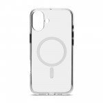 Чехол накладка TPU Harder Nude MagCase для Apple iPhone 16 Plus Clear (ARM82433)