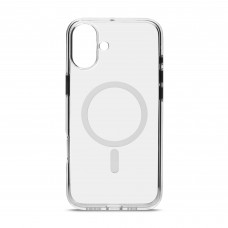 Чехол накладка TPU Harder Nude MagCase для Apple iPhone 16 Plus Clear (ARM82433)