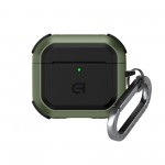 Чехол ArmorStandart TPU Panzer для кейса наушников Apple Airpods 4 Olive Green (ARM82554)