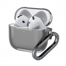 Чехол ArmorStandart TPU Air для кейса наушников Apple Airpods 4 Black (ARM82606)