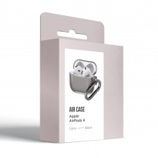 Чехол ArmorStandart TPU Air для кейса наушников Apple Airpods 4 Black (ARM82606)
