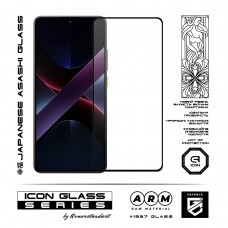Защитное стекло ArmorStandart Icon для Xiaomi Poco X7 Pro Black (ARM82713)