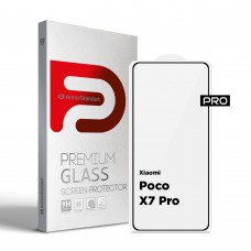 Защитное стекло ArmorStandart Pro для Xiaomi Poco X7 Pro Black (ARM82715)