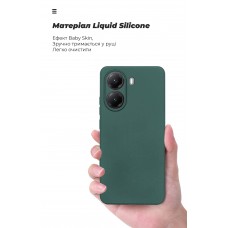 Чехол накладка ArmorStandart TPU Icon для Xiaomi Poco X7 Pro Camera cover Dark Green (ARM82743)