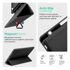 Чехол книжка ArmorStandart PU Smart Fold Pen для Apple iPad mini 2024 / mini 6 Black (ARM82814)