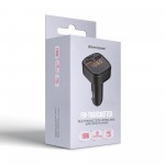 Автомобильный FM-трансмиттер ArmorStandart ASF1 18W QC3.0 2USB black (ARM82826)