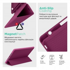 Чехол книжка ArmorStandart PU Smart Fold Pen для Apple iPad mini 2024 / mini 6 Plum (ARM82832)