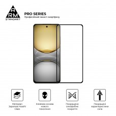 Защитное стекло ArmorStandart Pro для Realme C75 4G Black (ARM82888)