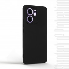 Чехол накладка TPU Armorstandart Matte Slim Fit для Oppo Reno13 F 4G / Reno13 F 5G / Reno13 FS 5G Camera cover Black (ARM82928)