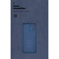 Чехол накладка ArmorStandart TPU Icon для Motorola G05 / E15 Camera cover Dark Blue (ARM82983)