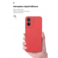 Чехол накладка ArmorStandart TPU ICON для Motorola G05 / E15 Camera cover Dark Red (ARM82985)