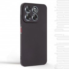 Чехол накладка TPU Armorstandart Matte Slim Fit для ZTE Blade V70 4G Camera cover Black (ARM82994)
