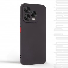 Чехол накладка TPU Armorstandart Matte Slim Fit для ZTE Blade V70 Design 4G / V70 Vita 4G Camera cover Black (ARM82995)