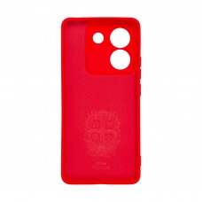 Чехол накладка ArmorStandart TPU ICON для Xiaomi Poco M7 Pro 5G Camera cover Red (ARM83150)