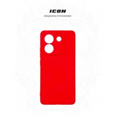 Чехол накладка ArmorStandart TPU ICON для Xiaomi Poco M7 Pro 5G Camera cover Red (ARM83150)