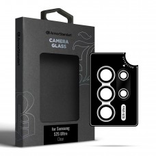 Защитное стекло для камери ArmorStandart Supreme BI для Samsung S25 Ultra Black Clear (ARM83223)