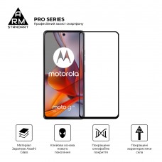 Защитное стекло ArmorStandart Pro для Motorola G75 5G Black (ARM83293)