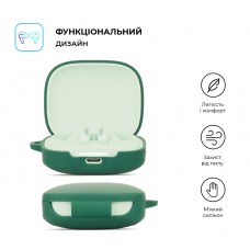 Чехол ArmorStandart TPU Hang для кейса наушников Xiaomi Redmi Buds 6 Green (ARM83392)