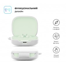 Чехол ArmorStandart TPU Hang для кейса наушников Xiaomi Redmi Buds 6 White (ARM83393)