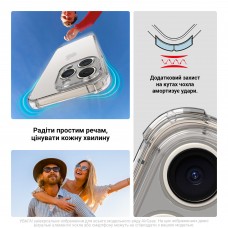 Чехол накладка ArmorStandart TPU Air Force для OnePlus 13R Camera cover Clear (ARM83505)