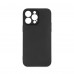 Чехол накладка TPU Armorstandart Matte Slim Fit для Apple iPhone 14 Pro Max Camera cover Black (ARM83510)