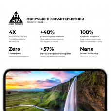 Защитное стекло ArmorStandart Pro для Google Pixel 9a Black (ARM83564)