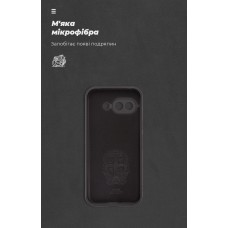 Чехол накладка ArmorStandart TPU Icon для Google Pixel 9a Camera cover Black (ARM83646)