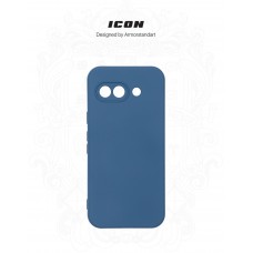 Чехол накладка ArmorStandart TPU Icon для Google Pixel 9a Camera cover Dark Blue (ARM83647)