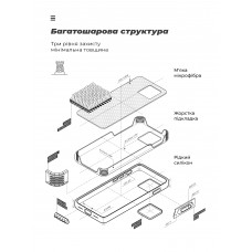 Чехол накладка ArmorStandart TPU Icon для Google Pixel 9a Camera cover Dark Blue (ARM83647)