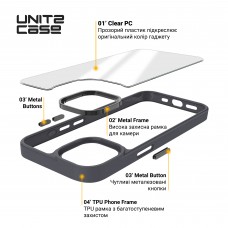 Чехол накладка ArmorStandart PC UNIT2 для Apple iPhone 16e Black (ARM83852)