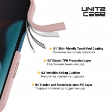 Чехол накладка ArmorStandart PC UNIT2 для Apple iPhone 16e Pale Pink (ARM83853)