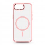 Чехол накладка ArmorStandart TPU Unit MagSafe для Apple iPhone 16e Pale Pink (ARM83875)