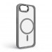 Чехол накладка ArmorStandart TPU Unit MagSafe для Apple iPhone 16e Titanium Grey (ARM83876)