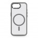 Чехол накладка ArmorStandart TPU Unit MagSafe для Apple iPhone 16e Titanium Grey (ARM83876)