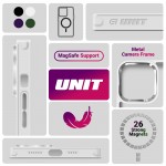 Чехол накладка ArmorStandart TPU Unit MagSafe для Apple iPhone 16e Matte Clear (ARM83877)