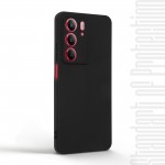 Чехол накладка TPU Armorstandart Matte Slim Fit для Realme C75x 4G Camera cover Black (ARM83894)
