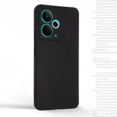 Чехол накладка TPU Armorstandart Matte Slim Fit для Realme 14T Camera cover Black (ARM83895)