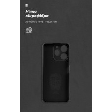 Чехол накладка ArmorStandart TPU ICON для Realme Note 70 4G Camera cover Black (ARM83907)
