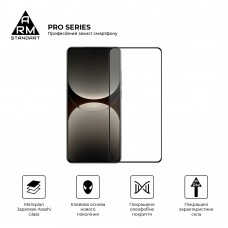 Защитное стекло ArmorStandart Pro для Realme GT 7 Black (ARM83931)