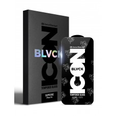 Защитное стекло ArmorStandart Supreme Black Icon 2.5D для Apple iPhone 16e Black (ARM84134)
