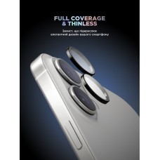 Защитное стекло для камеры ArmorStandart Supreme BI для iPhone 16e Black (ARM84426)