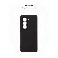Чехол накладка ArmorStandart TPU Icon для Infinix Hot 50 Pro Plus 4G Camera cover Black (ARM84474)