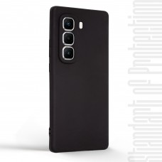 Чехол накладка TPU Armorstandart Matte Slim Fit для Infinix Hot 50 Pro Plus 4G Camera cover Black (ARM84475)