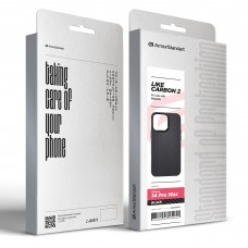 Чехол Чехол накладка ArmorStandart PC LikeCarbon2 MagCase для Apple iPhone 14 Pro Max Black (ARM84501)