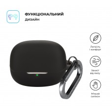 Чехол ArmorStandart TPU Hang для кейса наушников Xiaomi Buds 5 Pro Black (ARM84515)